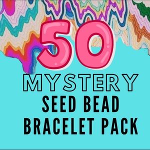 ☆MYSTERY SEED BEAD BRACELET PACK (50TOTAL)☆